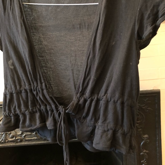 Black Tie Top - Picture 3 of 3